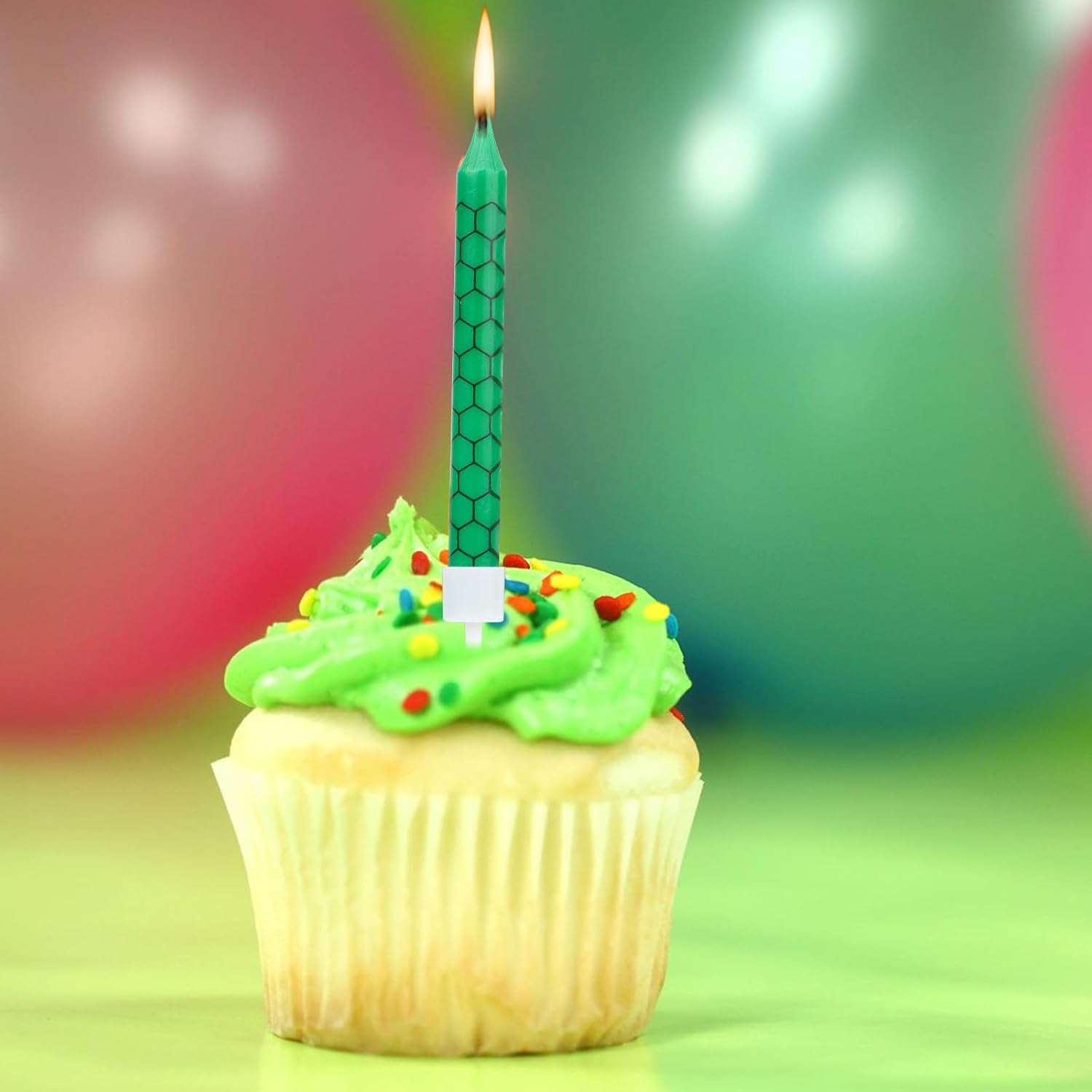 12pcs Turtle Themed Birthday Candles, Cute Cartoon Turtle Shell Candle