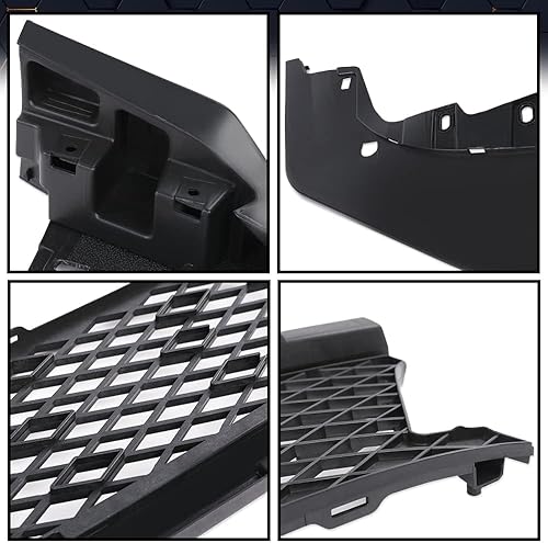 Miniatura 6 de PIT66 Juego de parachoques + labio + rejilla compatible con Honda Civic 4Dr Sedan 2016-2021 (no compatible con modelos Type-R)