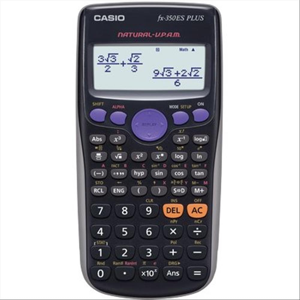 Casio FX-350ES Plus - Black, scientific calculator