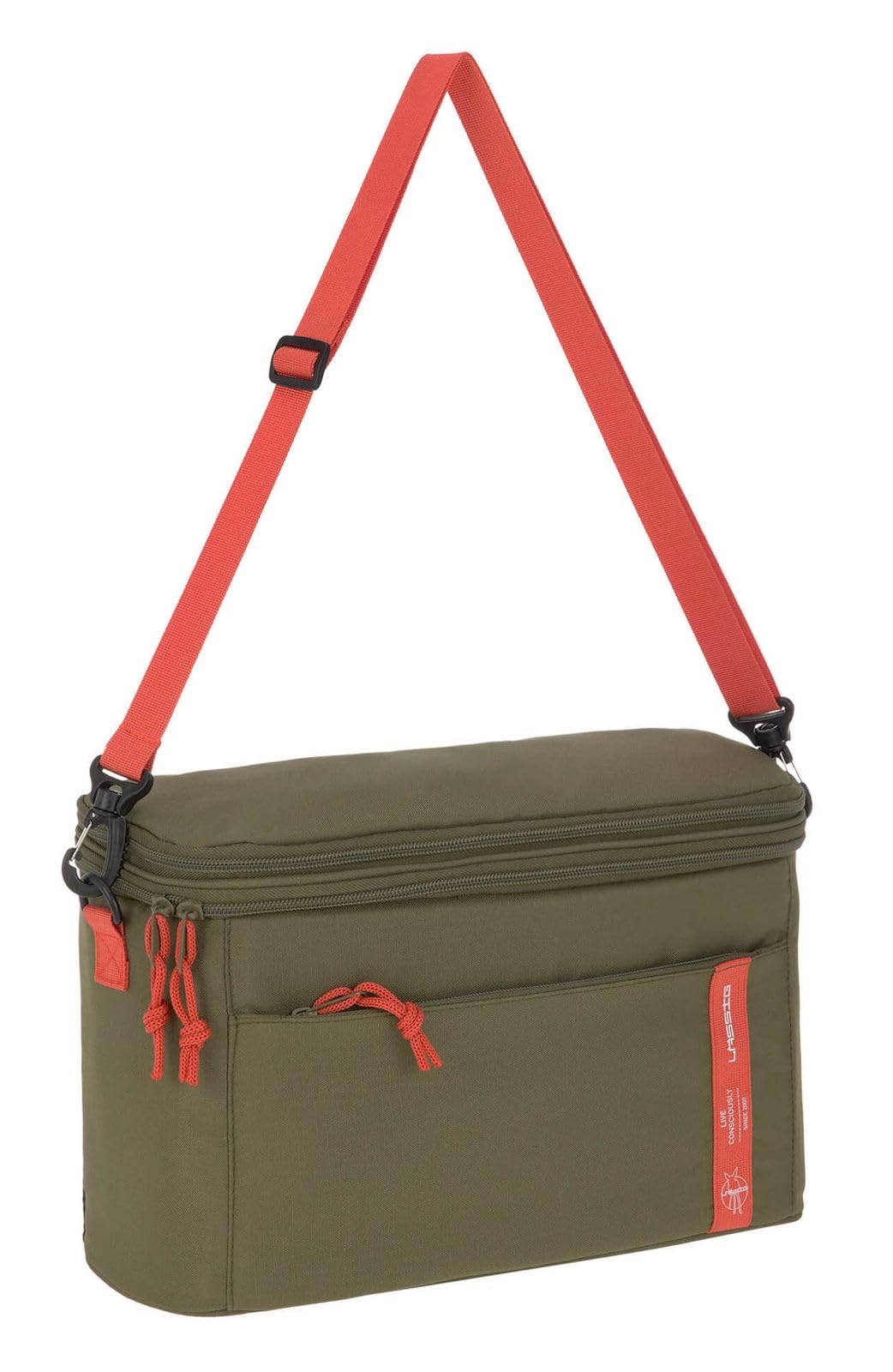 LÄSSIG Buggy Bag Insulated Lunch Box/Casual Insulated Buggy Shopper Olive