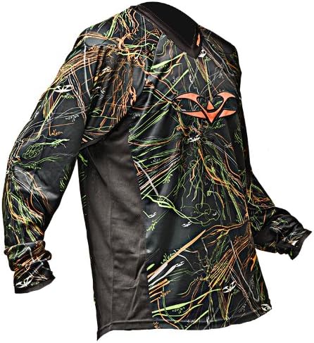 Valken Jersey Crusade -Static Grn/Org-2XL