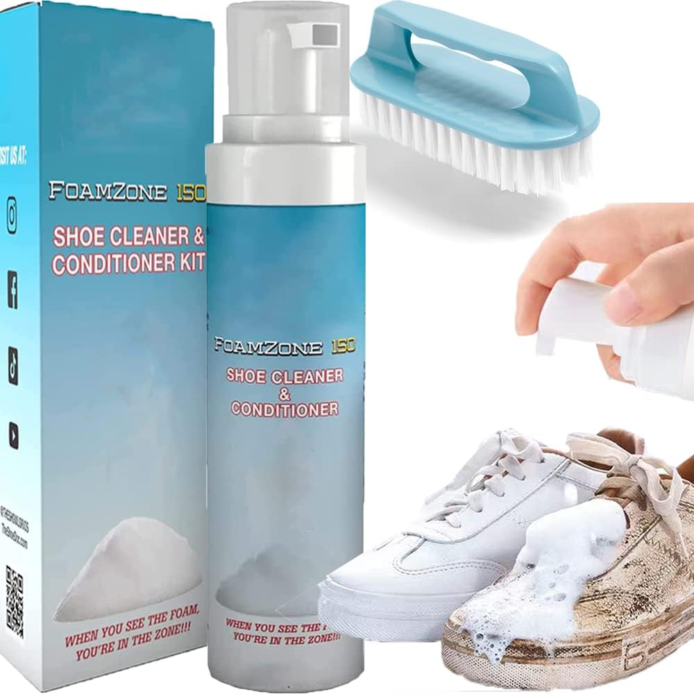 CHENTIAN 2023 Foamzone 150 Shoe Cleaner Kit, Fz 150 Shoe