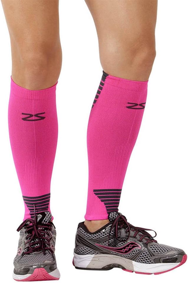 Zensah Ultra Compression Leg Sleeves – Calf Support Guard for Shin Splints for Men, Women, Running, Basketball
