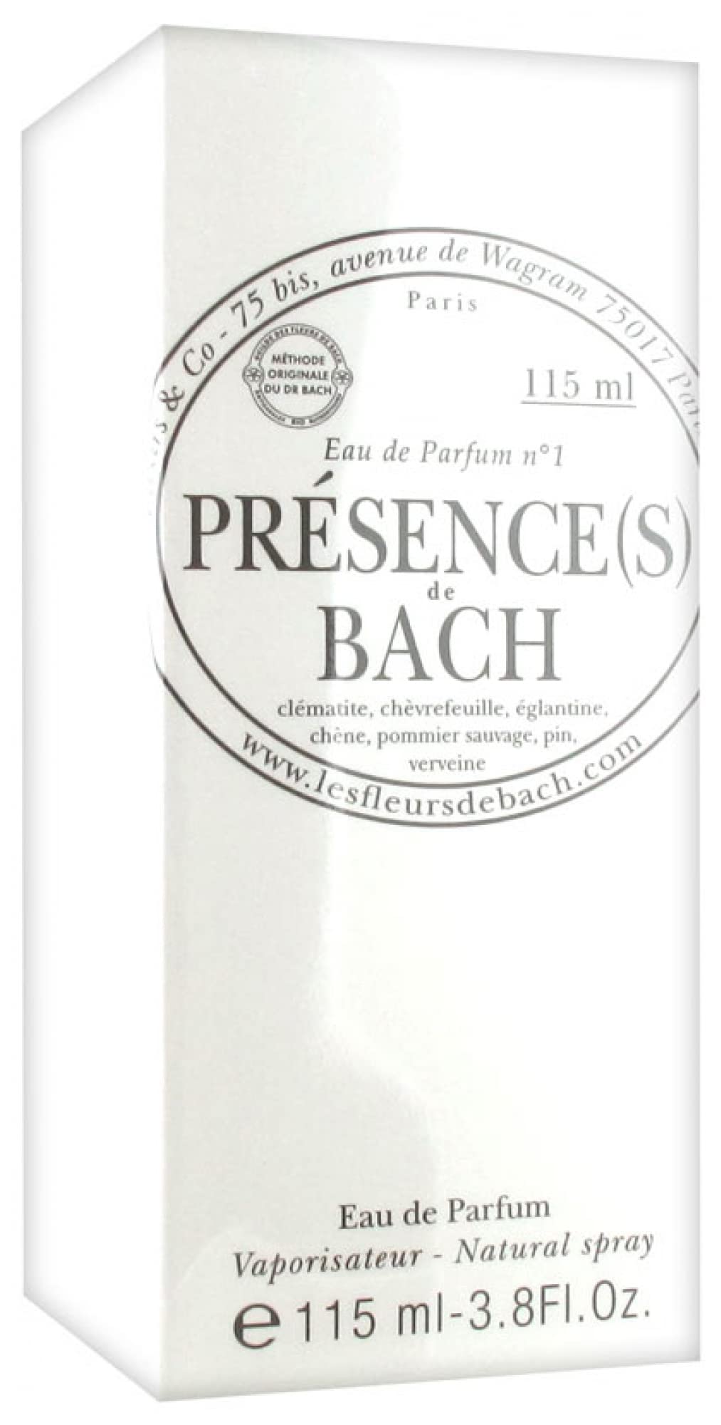 Les Fleurs de Bach obecność (S) Bachs Natural perfumy – 115 ml