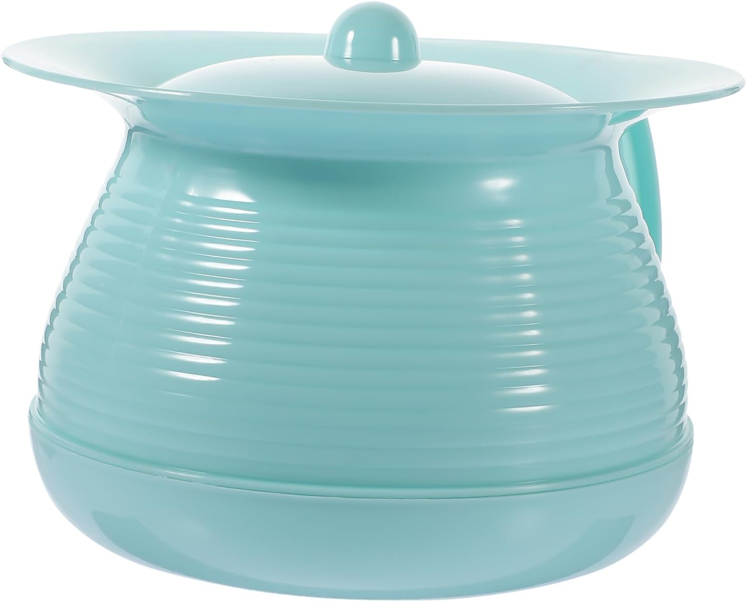 Mikinona Portable Children's Chamber Pot with Lid Easy Clean Urinal for Kids Home Hospital Use Lightweight Plastic Pee Pot for Boys Girls