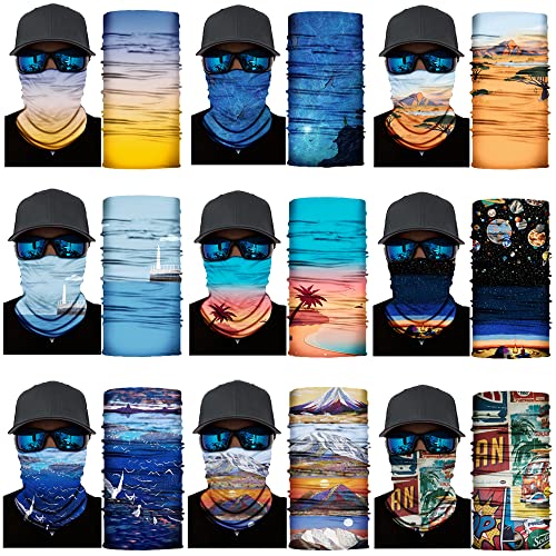 Neck Gaiter Sun Uv Protection,Bandana Gator Face Mask,Neck Warmer Balaclava For Men Women Boys Girls,Tube Scarf Mask,Face Cover Headwear,Head Wrap,Headband For Outdoor Sport #TOP1