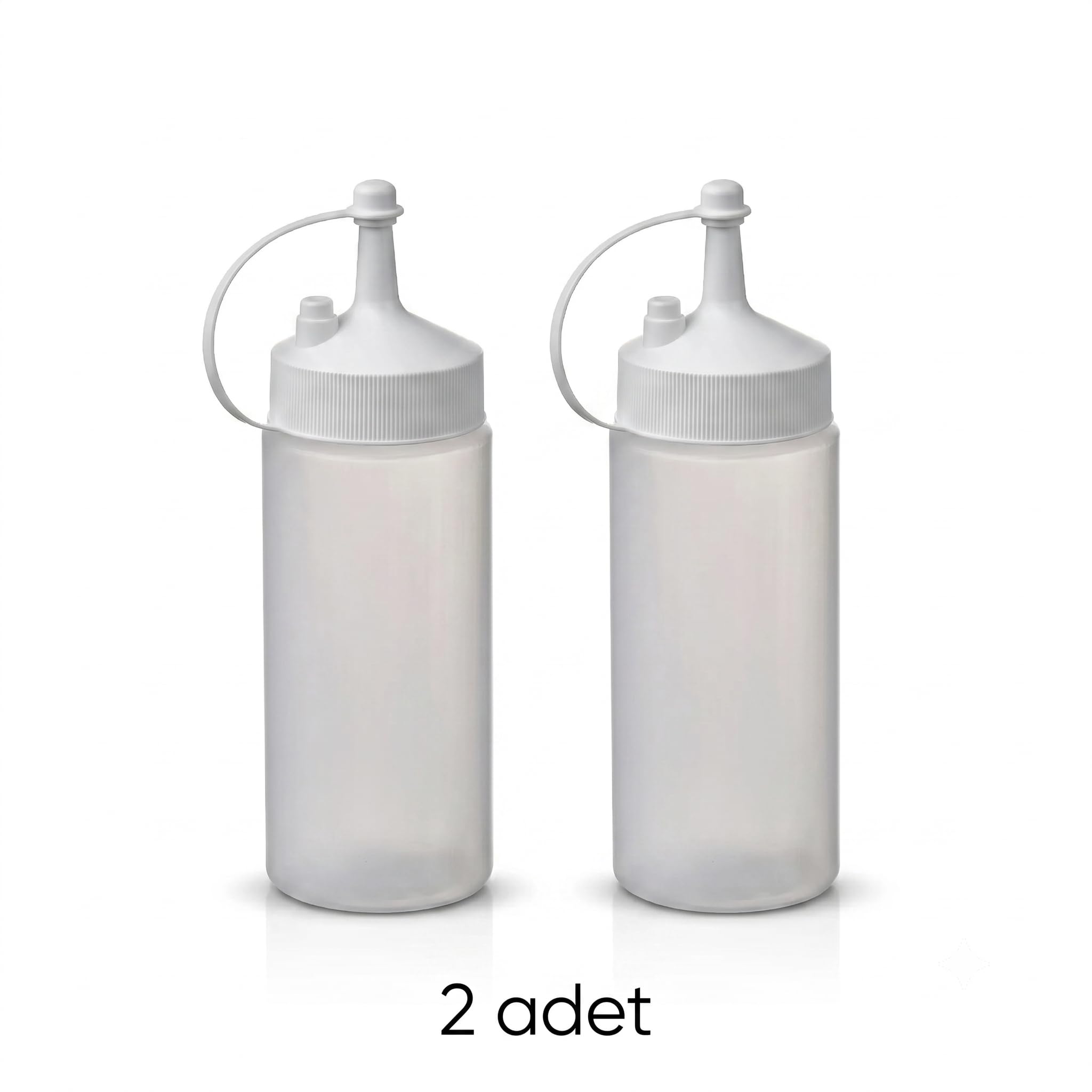 IKEA GRILLTIDER sos şişesi, beyaz-şeffaf, 200 ml *2 ADET*