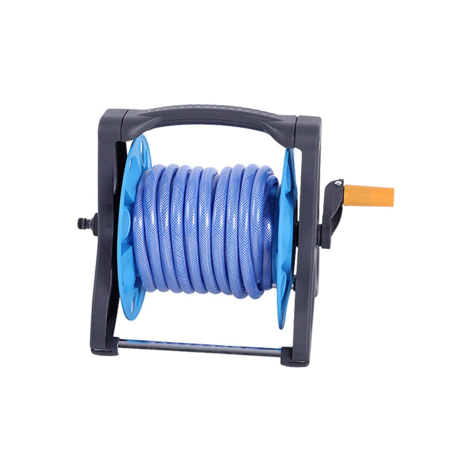 tuyau d'arrosage, tuyau rapi, support tuyau sur pied, tuyau mural compact, support rangement tuyau domestique pour tuyau d'arrosage 15 à 25 m