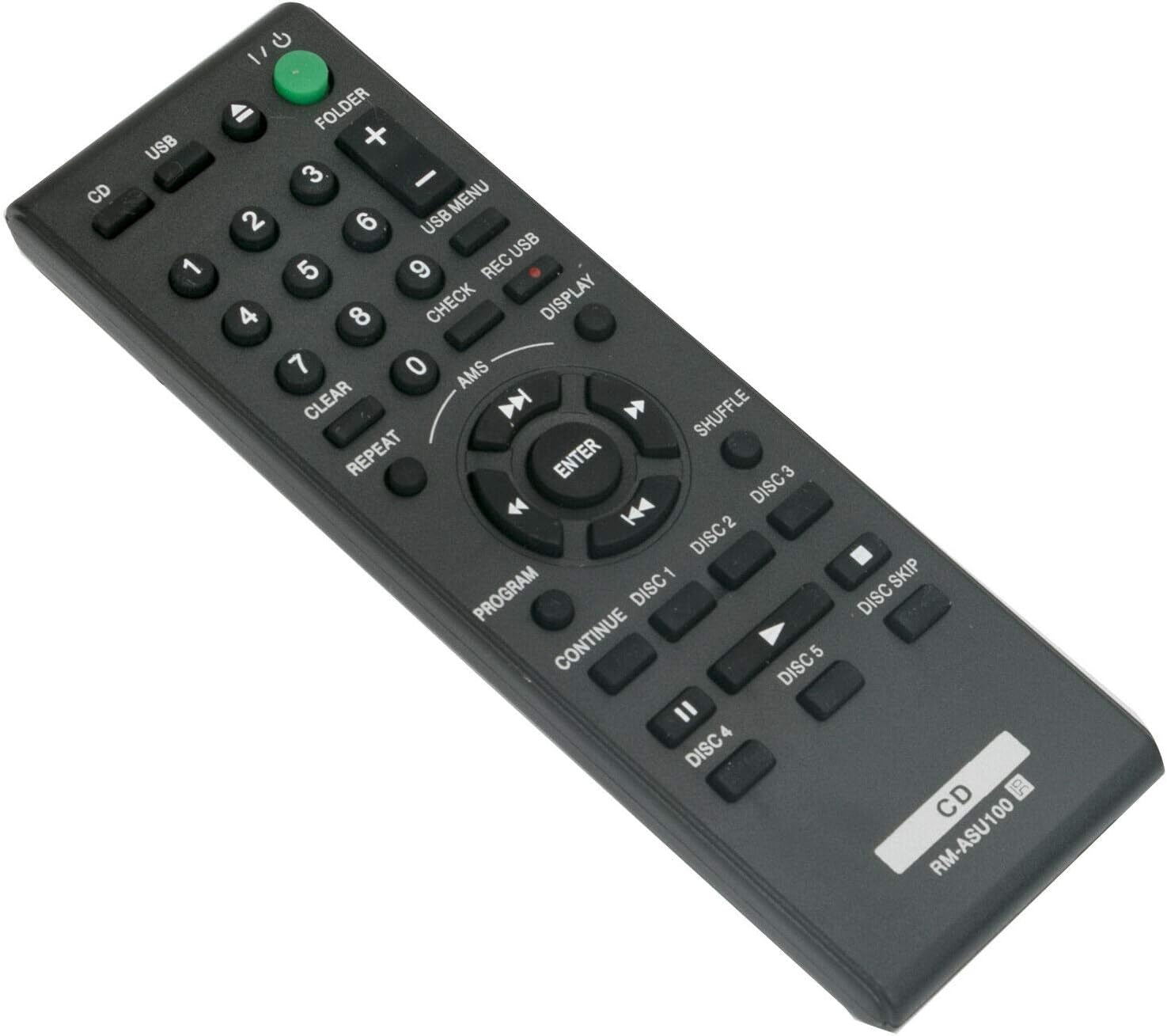 New - RM-ASU100 Remote Control Replace for Sony Compact Disc Player CDP-CE500 CDPCE500