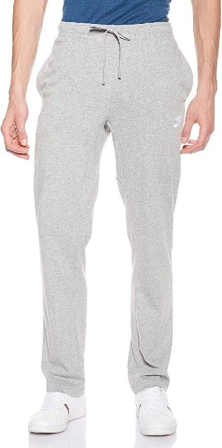Nike Sportswear Club Pant Oh JSY Pantalon Homme, Dark Grey Heather/White,  FR : S (Taille Fabricant : S) : Amazon.fr: Vêtements