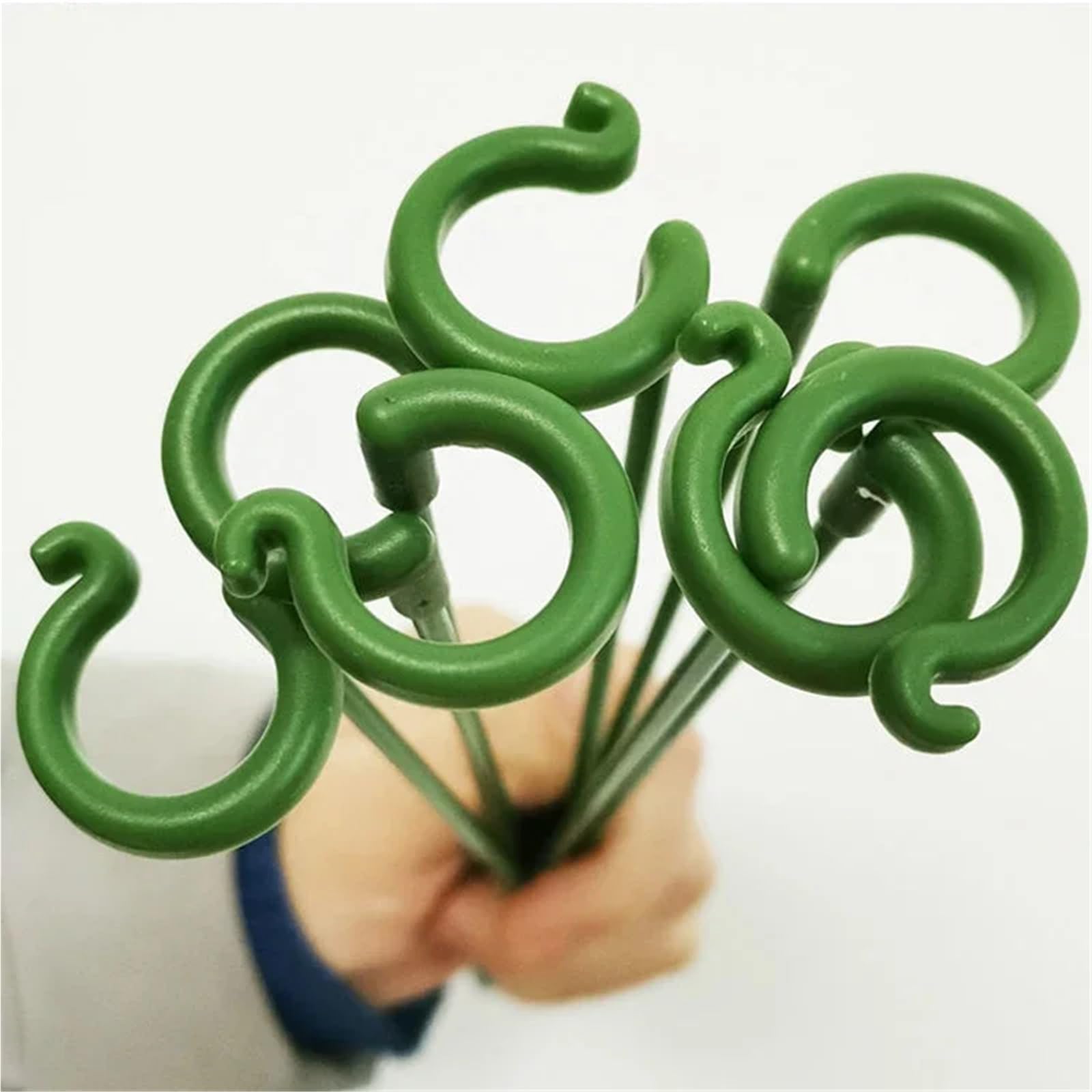 40PCS Plant Supports Stakes pour Fleurs et Plantes Grimpantes
