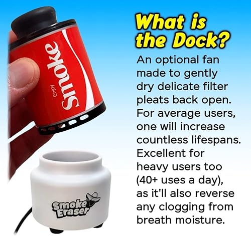 Miniatura 7 de s Pro + Dock (secador de filtro HEPA)  Dock revierte la restricción del uso intensivo, también extiende la vida útil a más de 1500 unidades