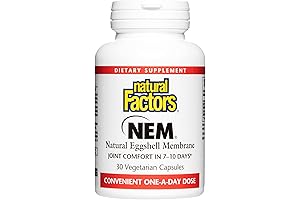 Natural Factors Eggshell Membrane Supplement: Unlock Joint Comfort and Flexibility