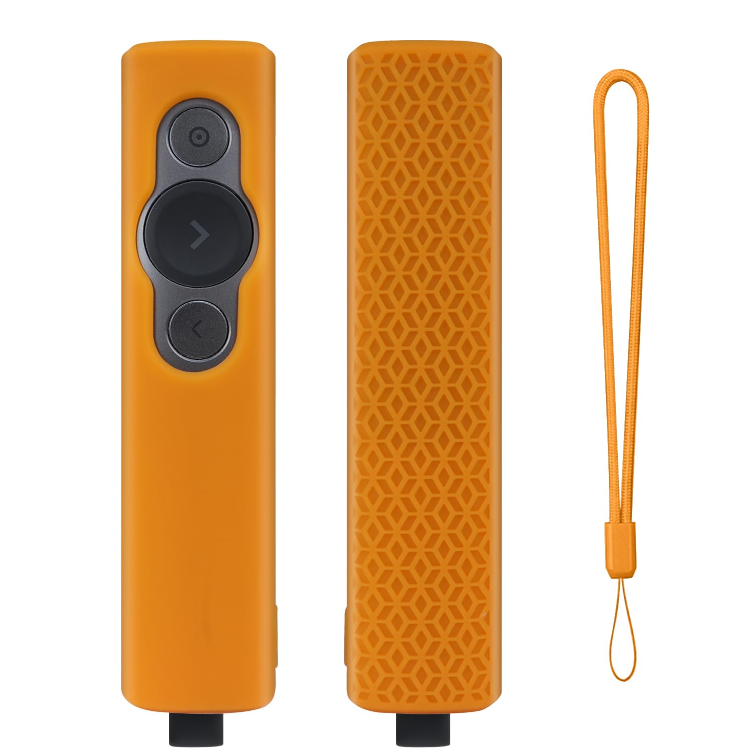 Schutzhülle für Logitech Spotlight Präsentations-Fernbedienung, Silikonhülle für Spotlight RC, stoßfeste staubdichte Abdeckung für Bluetooth PPT Presenter Zubehör (Rose Red)