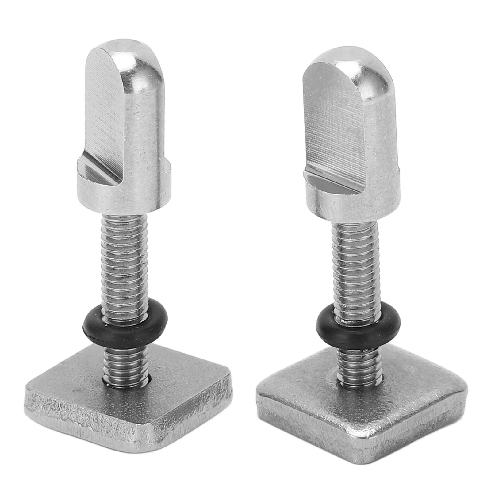 Gavigain Stainless Steel Fin Screw Plate Plug Hand Tightening Surfboard Longboard M4 2PCS