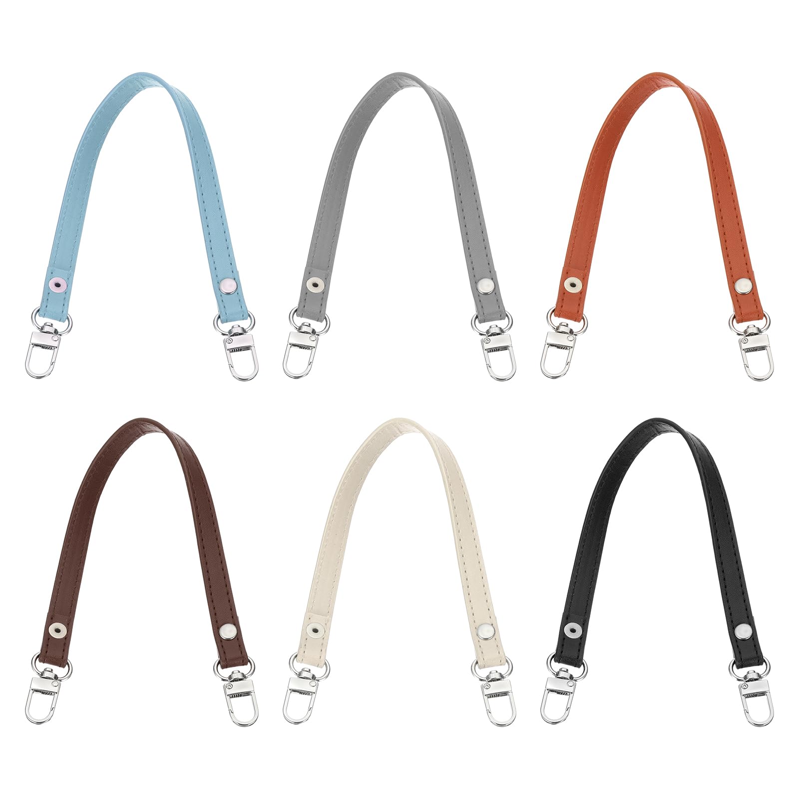 Kit d'accessoires de réparation pour sac à main en cuir multicolore