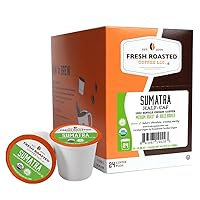 Vista 196 de Fresh Roasted Coffee, Tarrazu de Costa Rica, tostado medio, 24 cápsulas para cafeteras K Cup