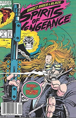 Ghost Rider/Blaze: Spirits of Vengeance #2 (Newsstand) VG ; Marvel comic book