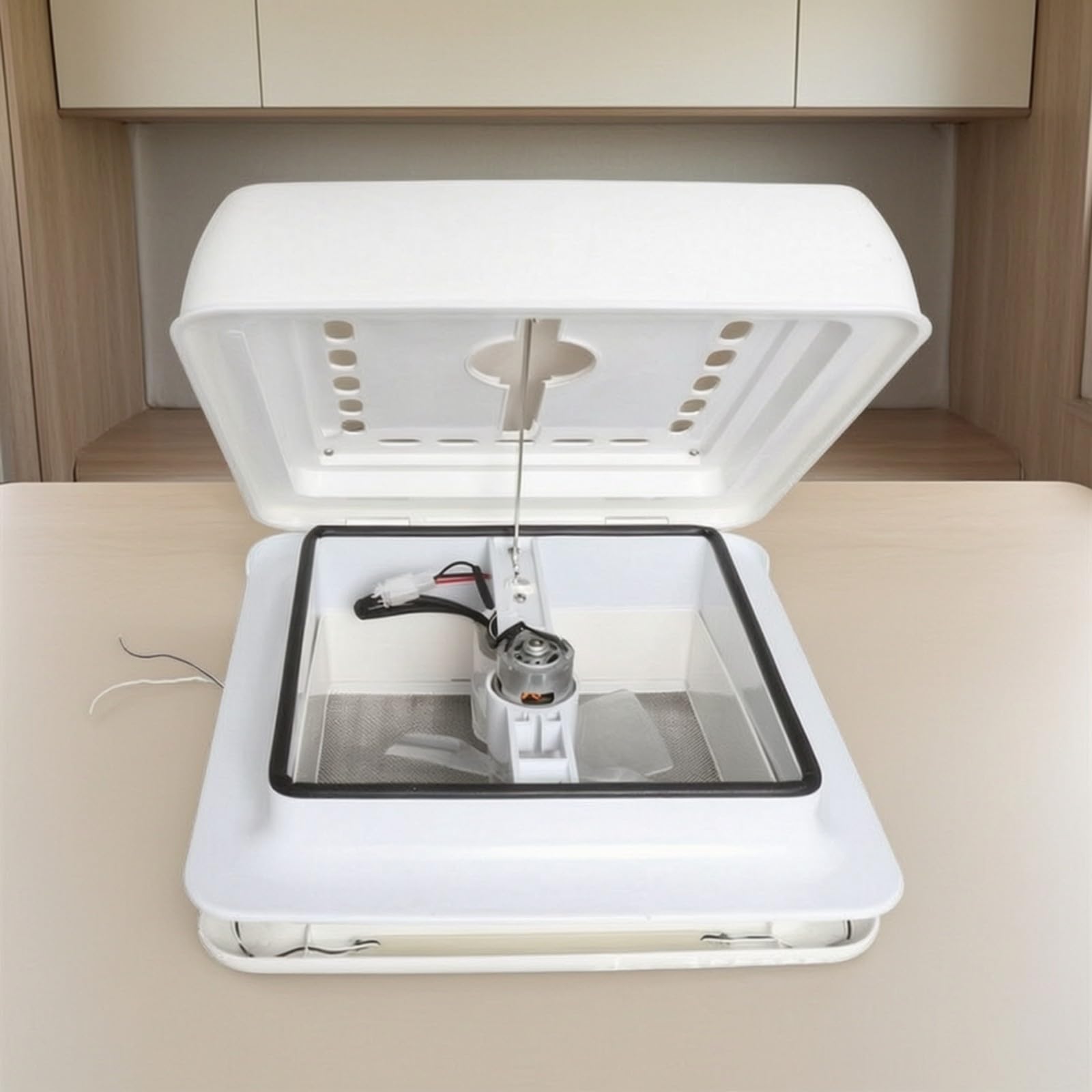 predolo per Veicolo Ricreazionale Con | Basso Profilo, Ventilatore da Tetto per veicolo ricreazionale, 12 V, Ventilazione, Furgone izzato