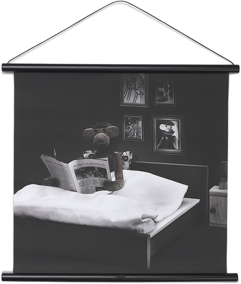 Kay BojesenPicture, Wood, black, 40 x 40 cm