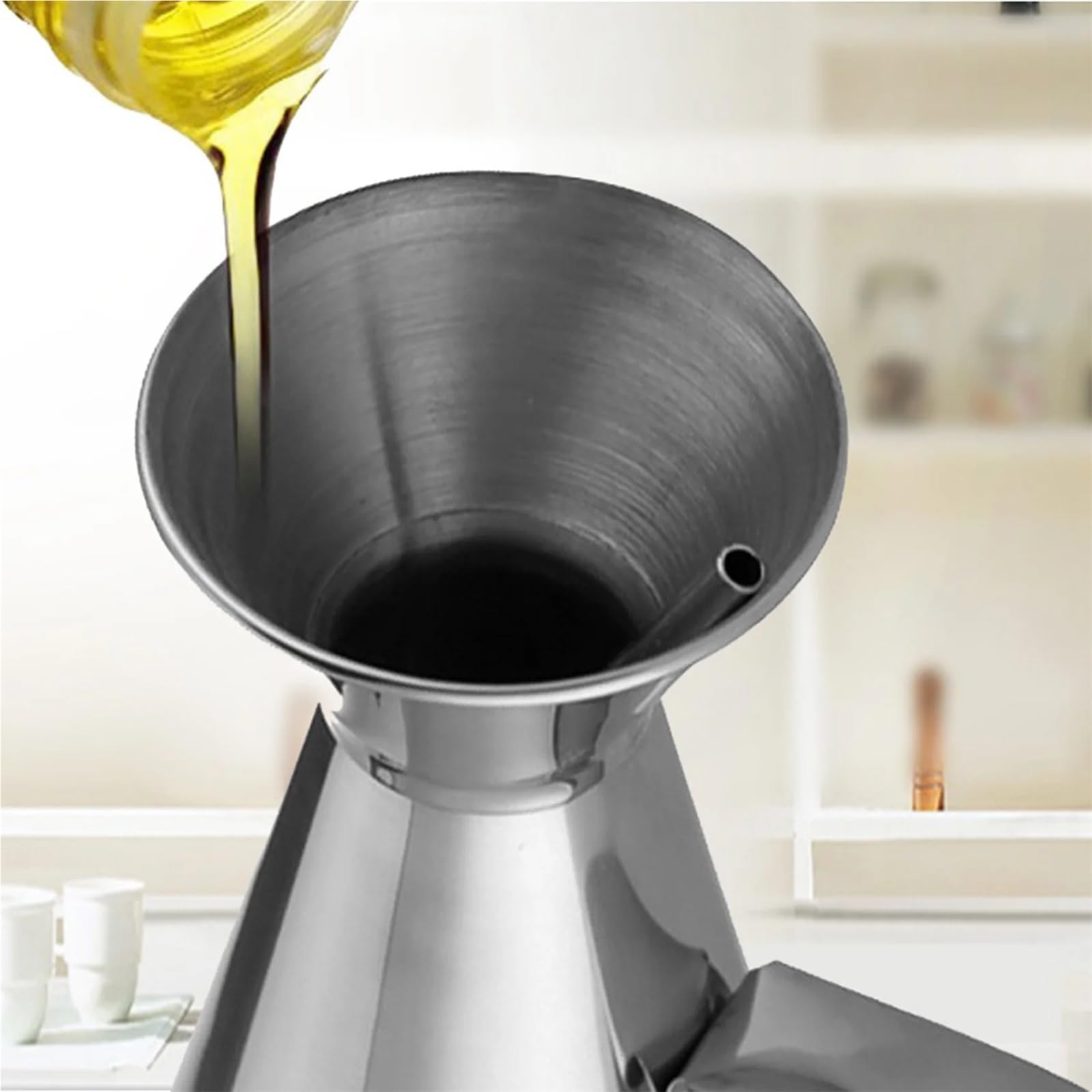 Condimento for dispenser di condimento for salsa aceto in bottiglia olio d'oliva in acciaio inossidabile da 500 ml