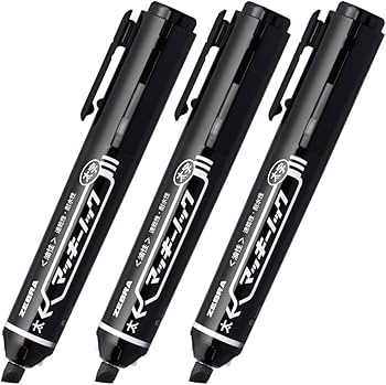 タカトク ファンキーペーパー ポヤッキー 未使用 Amazon.co.jp: ゼブラ 油性マーカー マッキーノック 太字 黒3本入 P