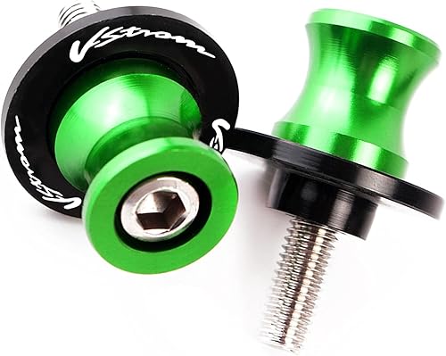 Miniatura 10 de TCHAU Basculante para Suzuki V-Strom 250 650 1000 V-Strom650 VStrom 0.315 in Carretes basculantes de motocicleta Slider Soporte Basculante Tornillos