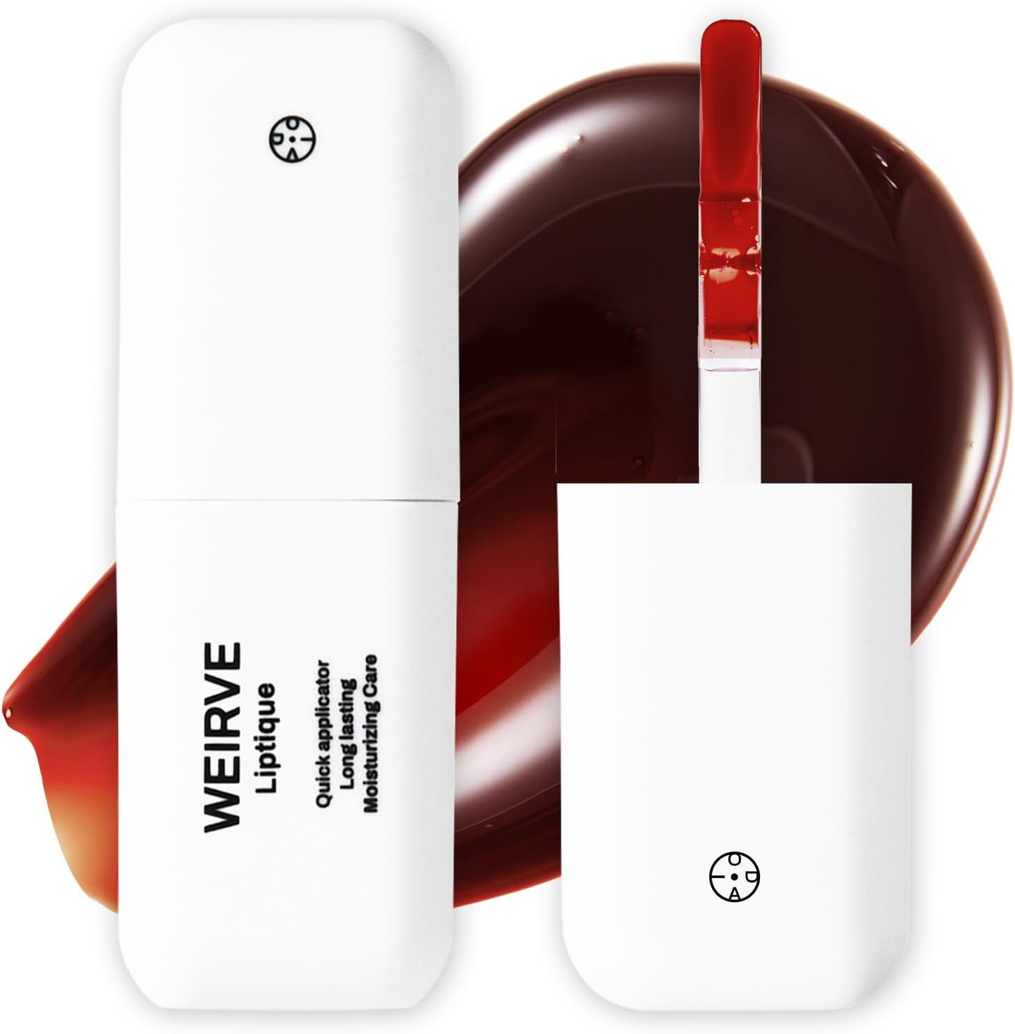 Oiad Liptique Lip Plumping Stain Peel Off - 24 Hour Long Lasting Lip Tattoo, Waterproof & Transfer Proof, Nourishing & Hydrating Peel off Korean Lip Tint for Women (005 WEIRVE)