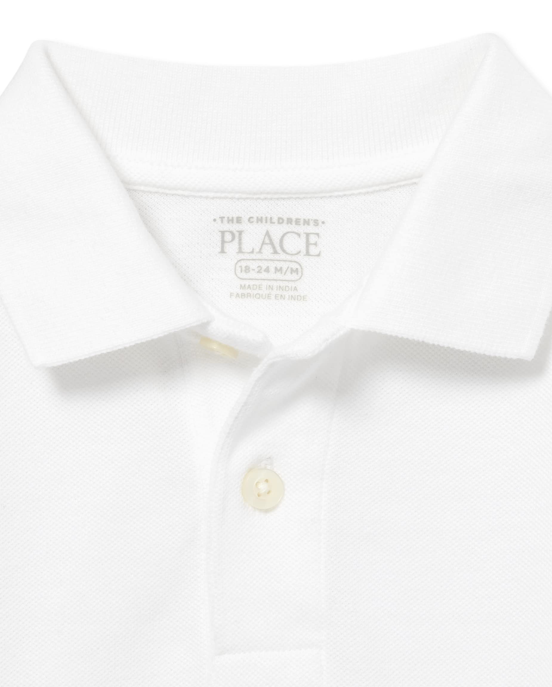 The Children's Place Koszula Niemowlęta - chłopcy Baby And Toddler Uniform Long Sleeve Pique Polo 2-pack