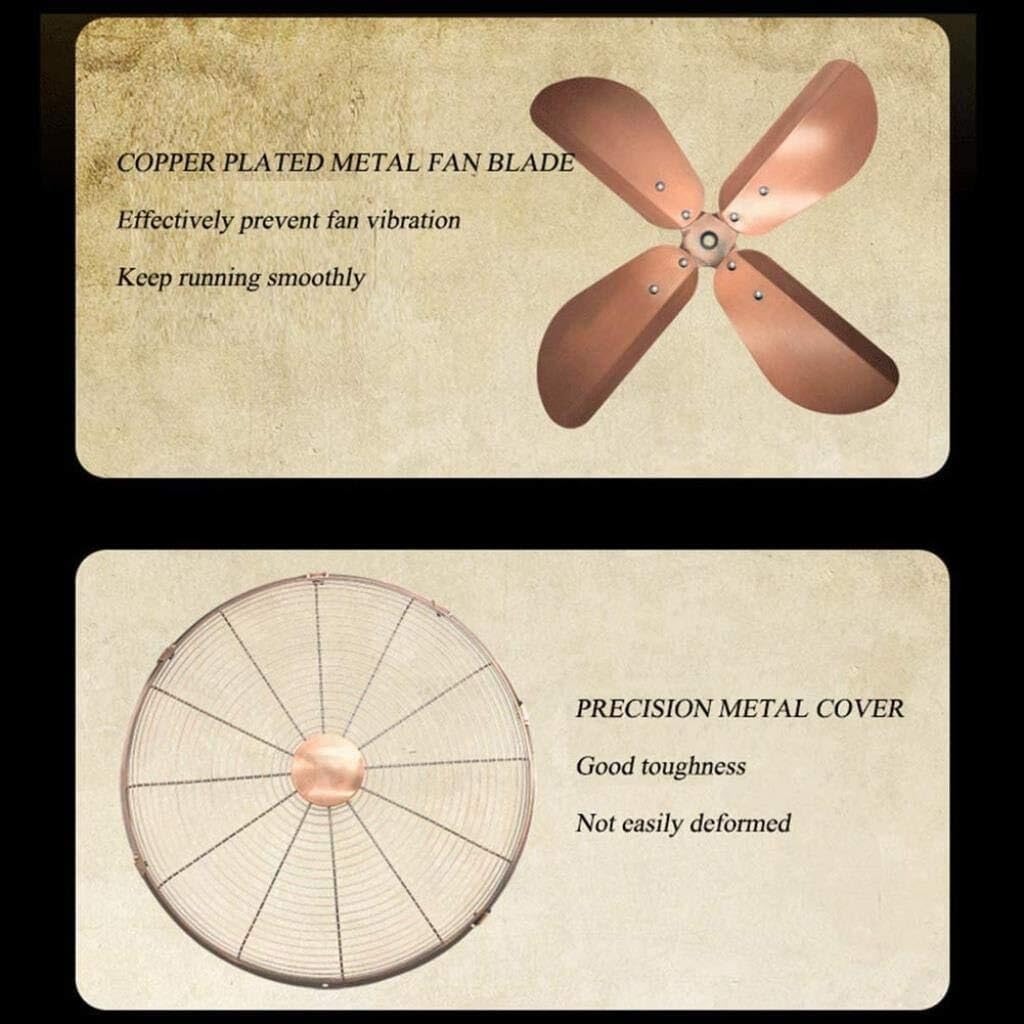 Household Wall-Mounted Fan with Remote Control, 3 Adjustable Speeds, 90° Oscillation, Silent Ideal for Commercial Industrial Offices, 450mm/500mm Sizes