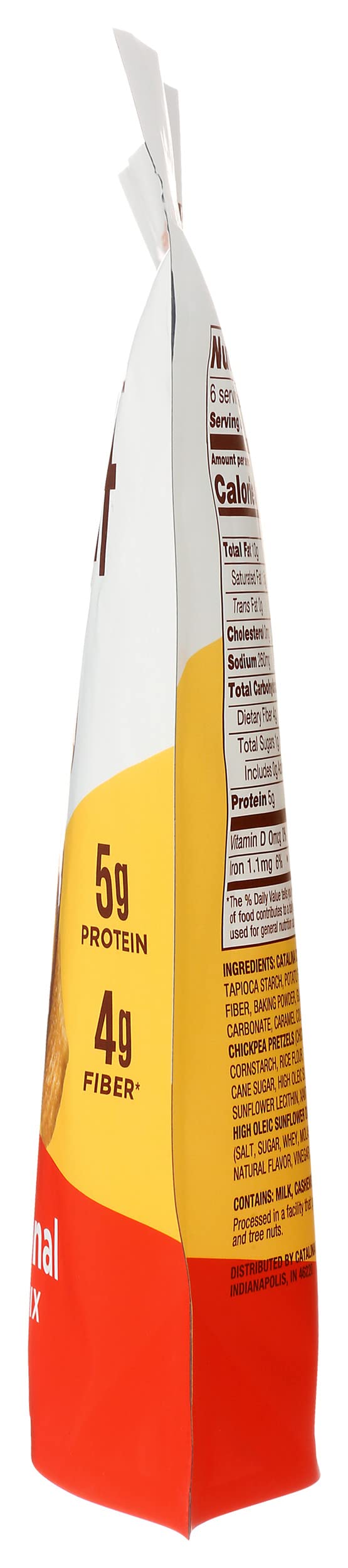 Catalina Snacks Crunch Traditionelle Snack-Mischung, keto-freundlich, glutenfrei, 170 ml, 6 Stück