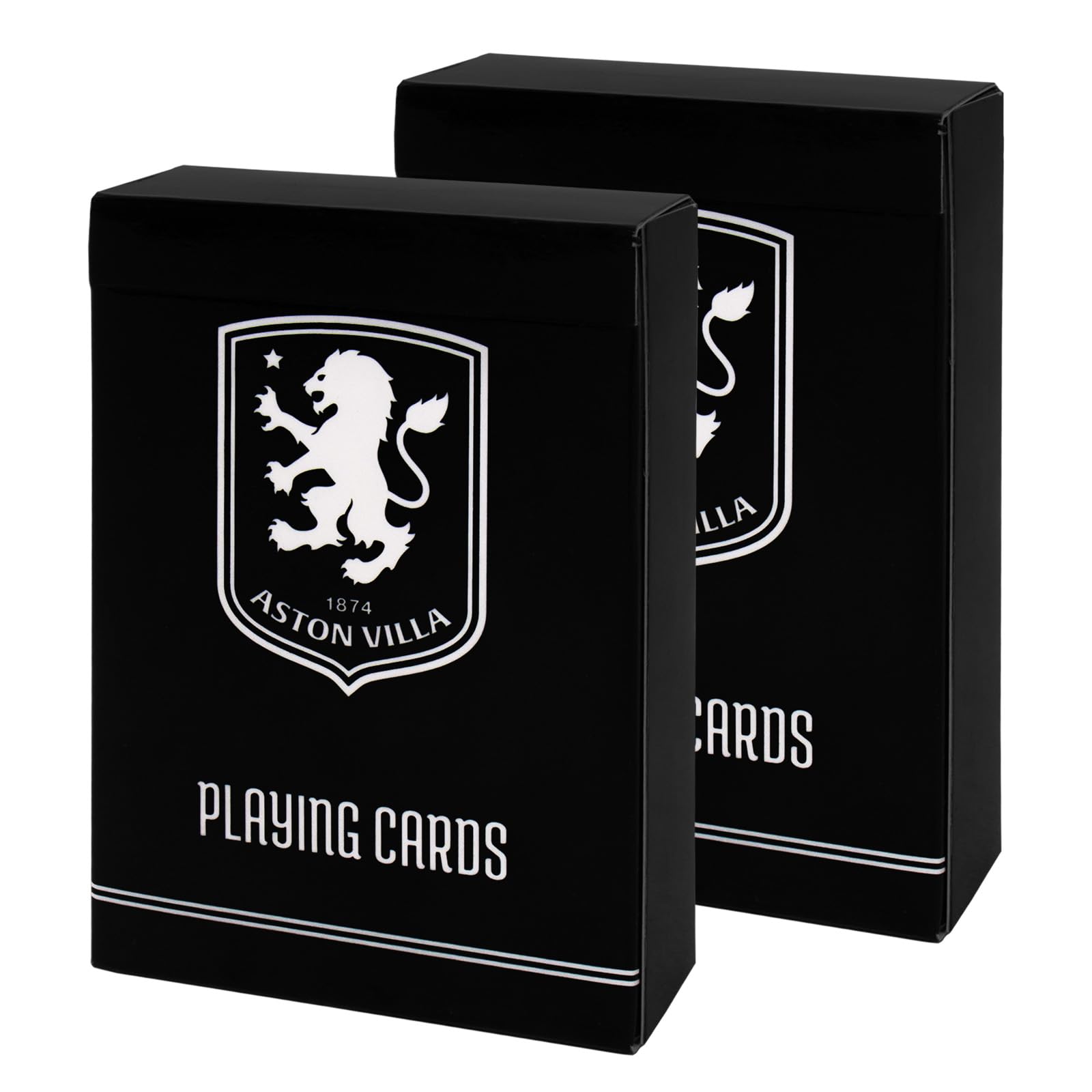 Aston Villa Playing Cards - Official Football Gift 52-Card Deck, 2 Pack