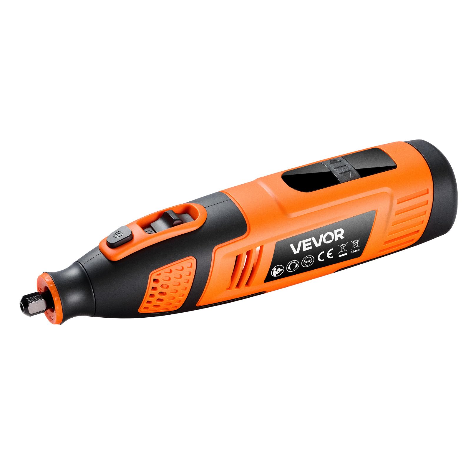 VEVOR 119-tlg. Akku-Multifunktionswerkzeug-Set, DC12V tragbares Mini-Rotationswerkzeug, 28 Gang 5000–32000 U/min, zum Gravieren, Schleifen, Polieren, Schnitzen, Schneiden, Heimwerken