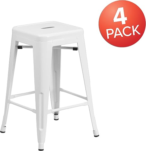 Flash Furniture Kai Counter Height Stool - Thumbnail 5