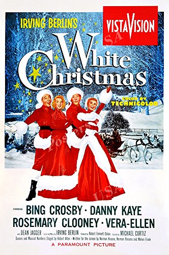 White Christmas Movie Poster Glossy Finish Made in USA - FIL731 (24  x 36  (61cm x 91.5cm))