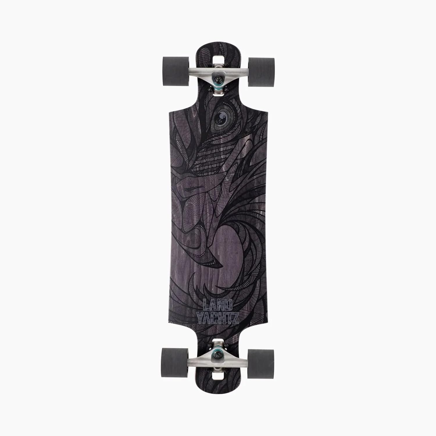 Landyachtz Longboards Drop Hammer Black Eagle Complete Longboard