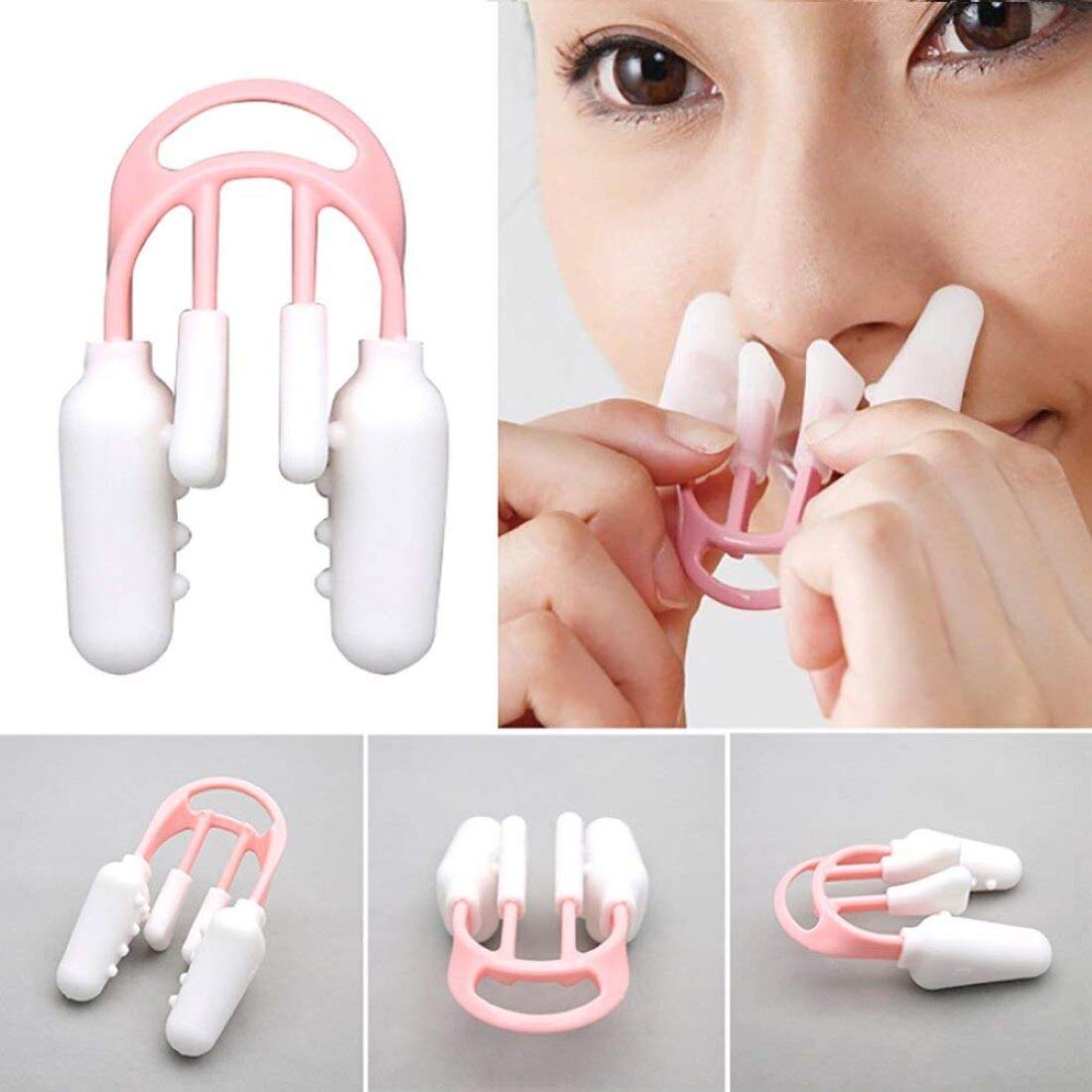 Digital Shoppy 1Pc Magic Nose Shaping Shaper Lifting Bridge Straightening Up Clip +1 Pc Nose Clip Shaper 1