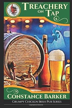 Paperback Treachery on Tap (The Grumpy Chicken Irish Pub Series) Book