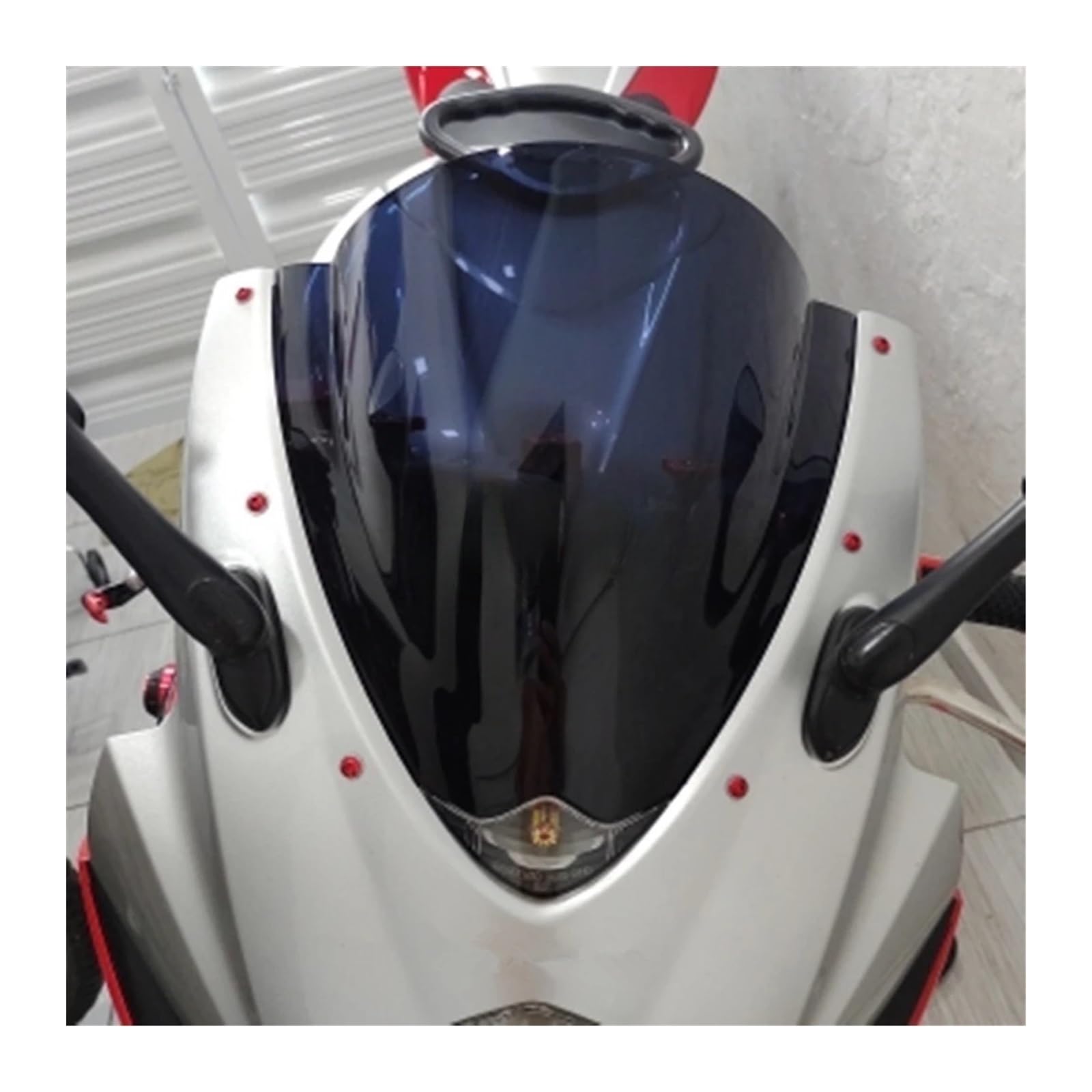 Motorrad windabweiser Motorrad Für GSXR1000 Für GSXR 1000 K7 2007 2008 Windabweiser Glas Windschutzscheibe Windschutz Wind Splitter