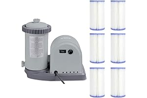 Intex 1500 Crystal Clear Cartridge Filter Pump Bundle