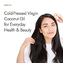 Kapiva Virgin Cold-Pressed Coconut Oil 500ml | Unrefined | Kerala-Sourced | Non-GMO Vegan Cruelty-Free | Keto Friendly | Cooking, Baking, Hair, Skin & Baby Care | Oil-Pulling Grade gallery image