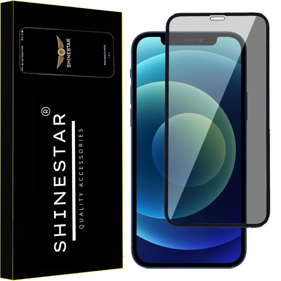 SHINESTAR Privacy Screen Protector for iPhone 12/12 Pro (Privacy Glass) Full Coverage Anti-Spy Tempered Glass Film with Easy Installation, 1-Pack (B0D73Q6JNW) Amazon Price History, Amazon Price Tracker