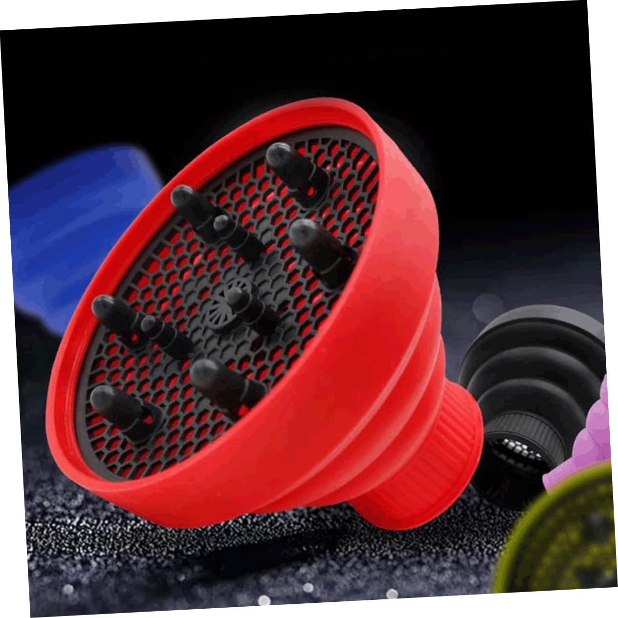 VICASKY Hair Dryer Diffuser Attachment Design for Easy Storage Portability for Home Salon Use Present for Friends Lightweight Durable