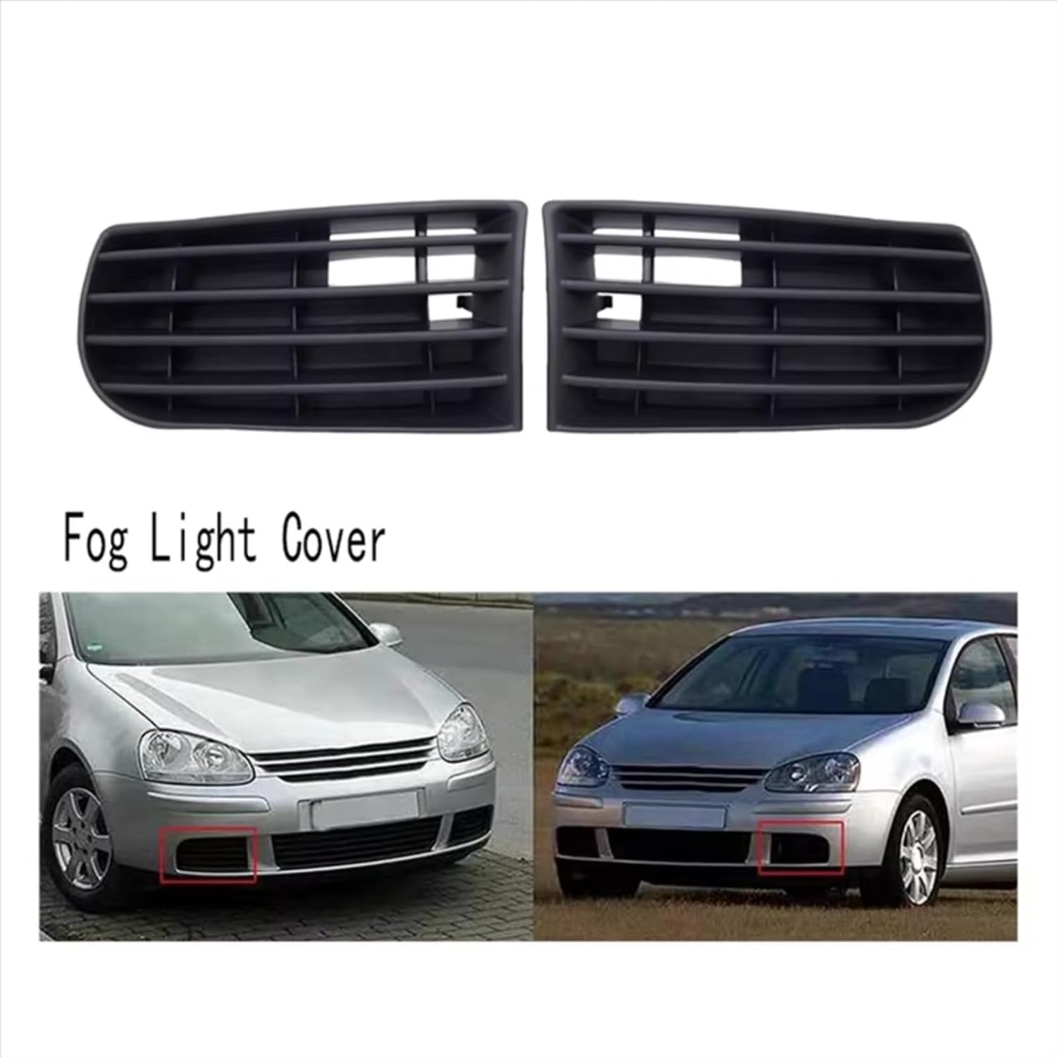 車のフロントグリル Compatible With Golf 5 MK5 2005 2006 2007 2008 2009フロントバ