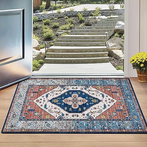 Pauwer Door Mats Indoor Large 32"x48" Front Door Mat Thin Mat