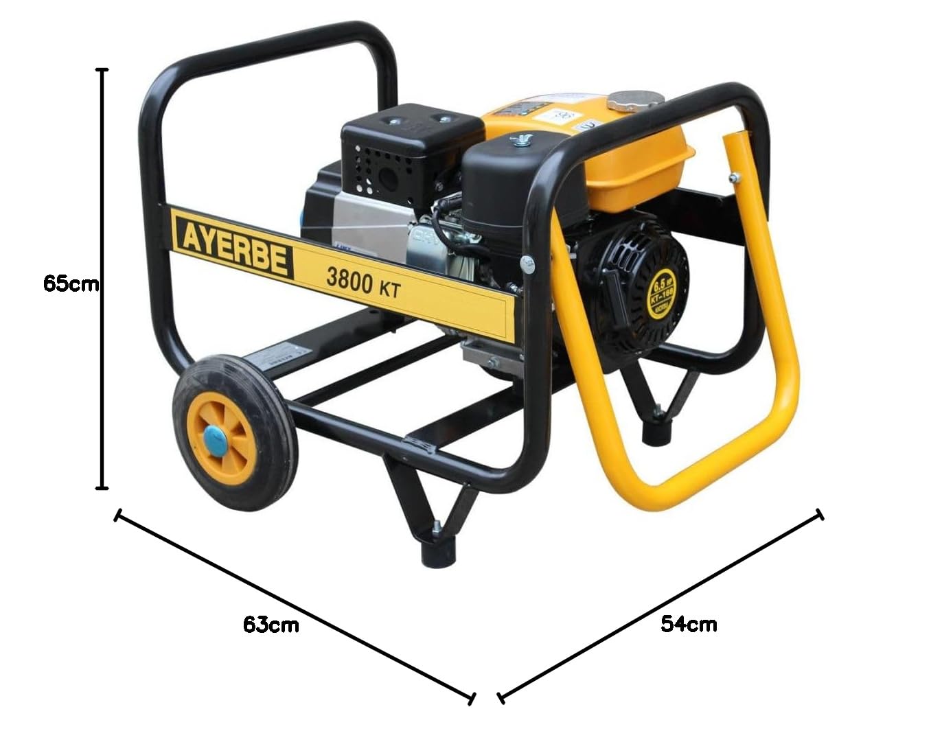 Ayerbe generadores motor - Generador movil ay3800kt-mn a/e arranque manual