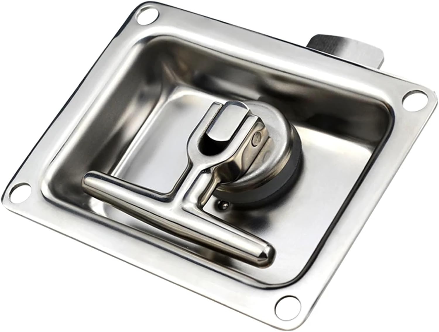 T Type Handle Car Locks Stainless Steel Handle Locks Trailer Plane Panel Latch Car Lock 1Pcs