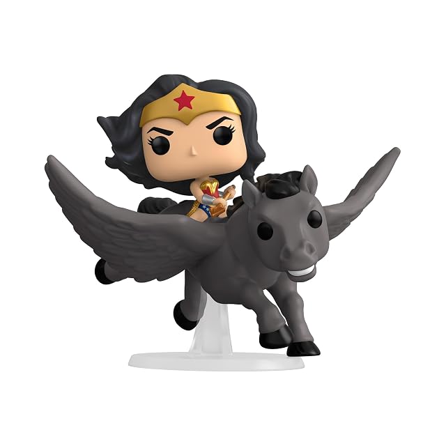 Foto 2 de 7 de Funko Pop! Rides: WW 80th - Wonder Woman On Pegasus - DC Comics - Figura de Vinilo Coleccionable