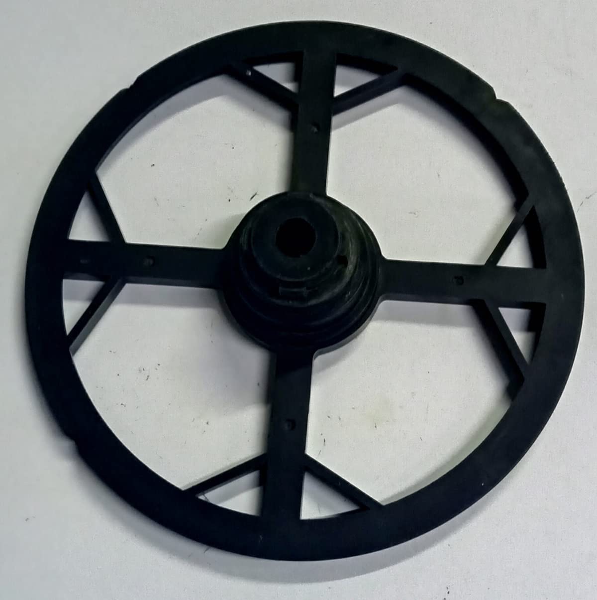 Generic Black Wet Grinder Pulley Wheel 9.5x9.5 inch, 15mm Arbor Hole, Aluminium Oxide Coarse Grit 180-image-38