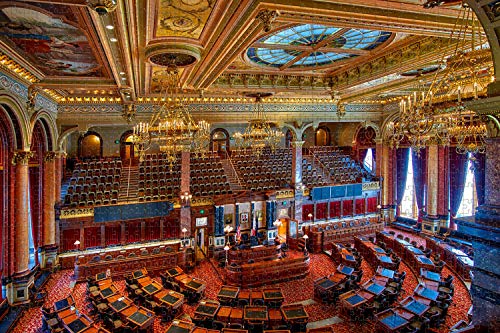 America Des Moines Iowa State Capitol Puzzle for Adults, Leisure Relaxation Game, Home Wall Decorative Art and 1000 Pieces Jigsaw Decoration Games